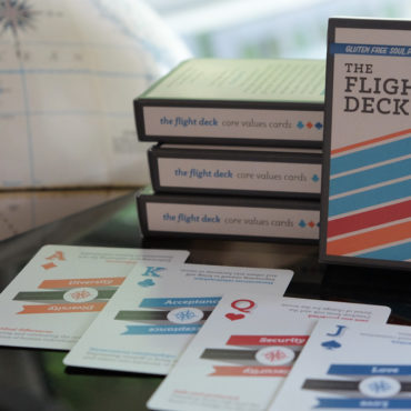 flight deck personal core values cards exercise kristen alden