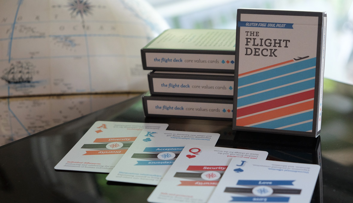 flight deck personal core values cards exercise kristen alden